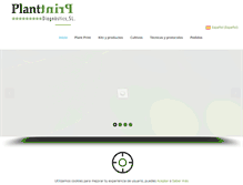 Tablet Screenshot of plantprint.net
